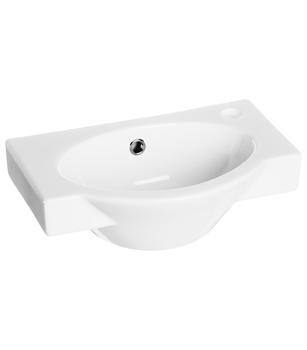 original-7952.jpg Раковина-мини Santek Форум 45 см правая подвесная белая (1.WH11.0.545) — изображение 1
