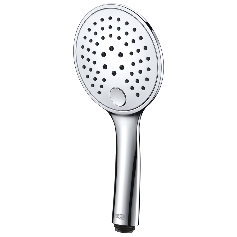 original-798.jpg Лейка для душа WasserKraft d120 мм 3 режима без шланга пластик хром (A060) — изображение 1