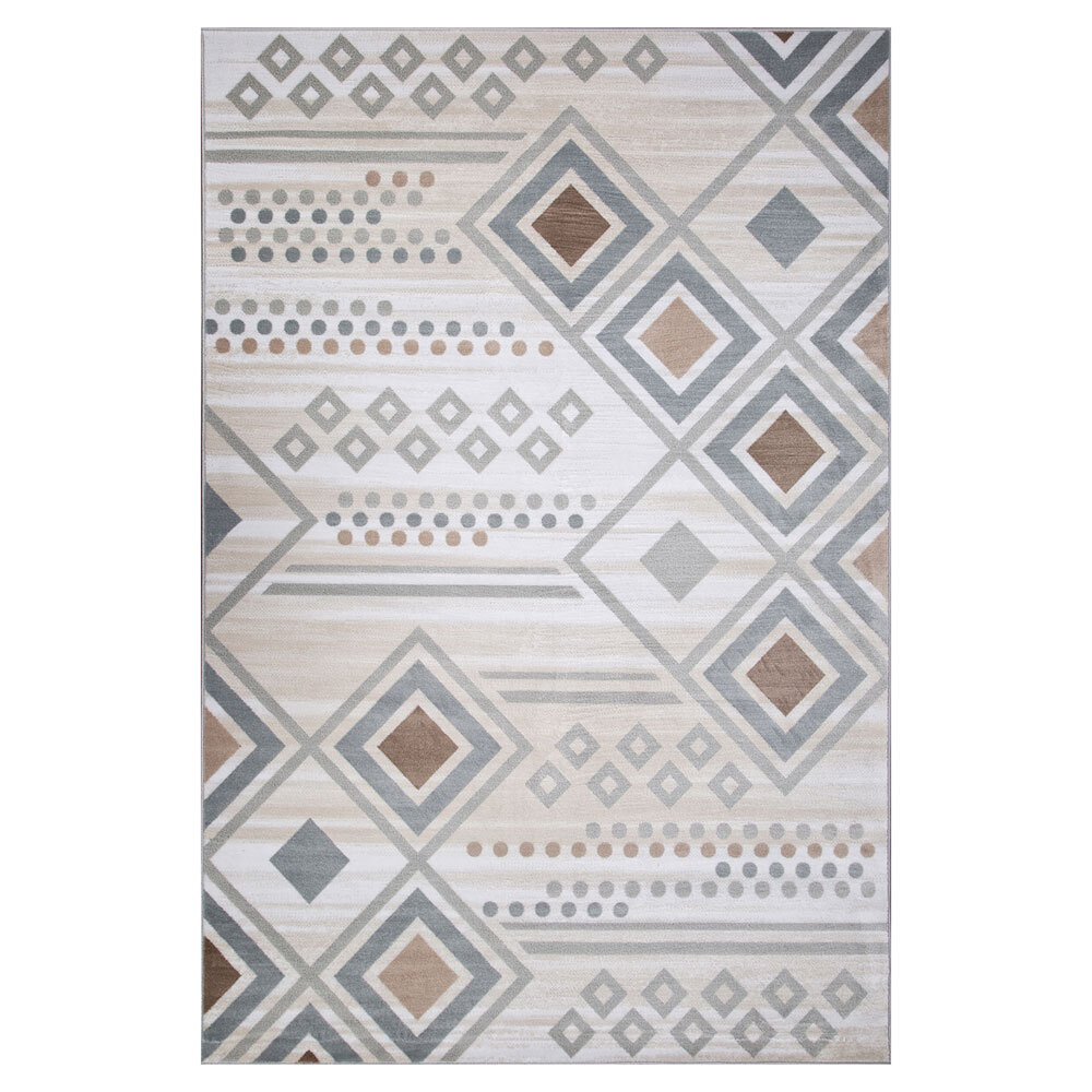 original-8036.jpg Ковер 0,8х1,5 м прямоугольный Valencia Deluxe D962 кремово-голубой — изображение 1