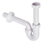 Сифон для раковины McAlpine 1 1/4х32 мм без выпуска с соединением 32 мм с отводом (MRW8)