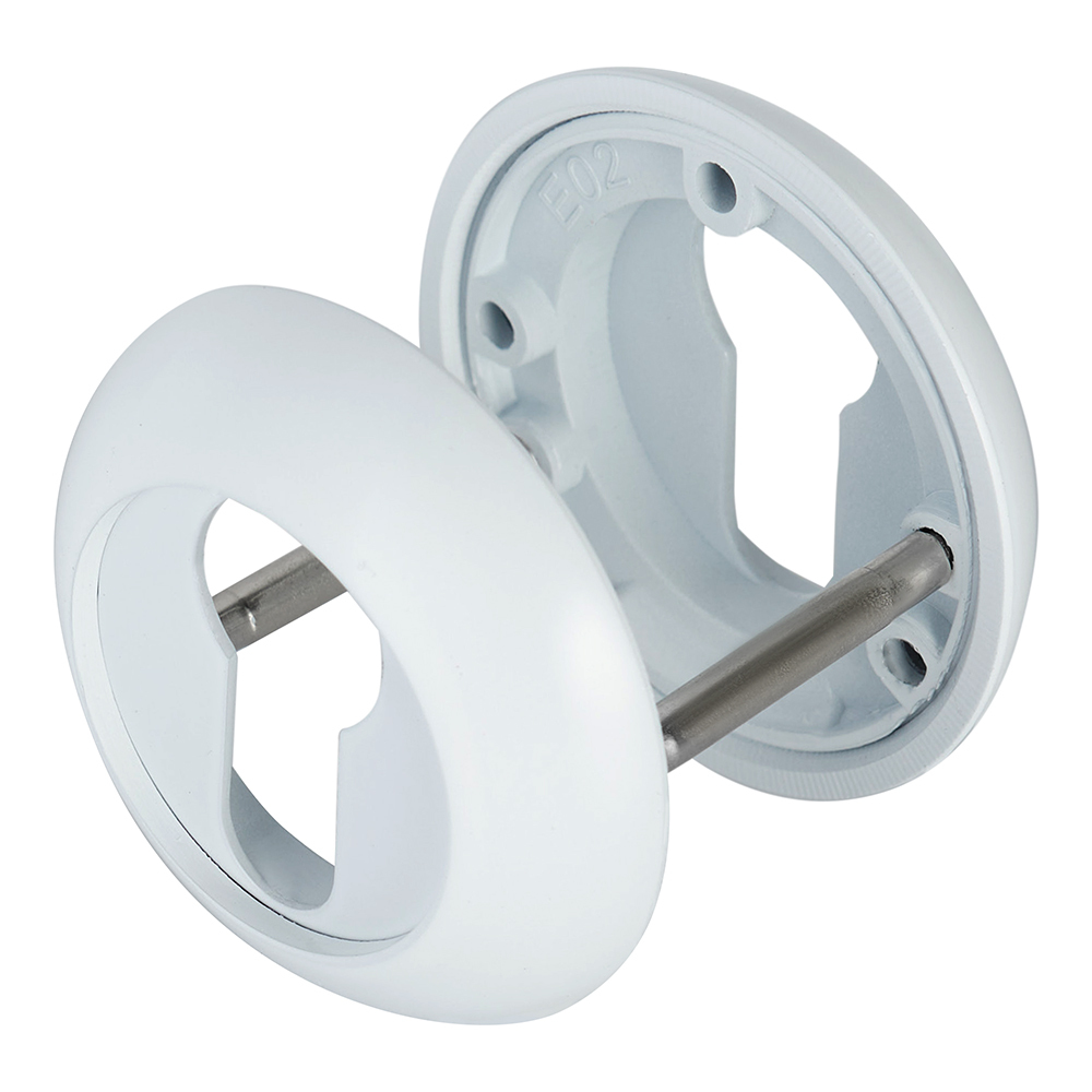 original-809.jpg Ключевина Corsa Deco круглая розетка белая (990321) — изображение 1