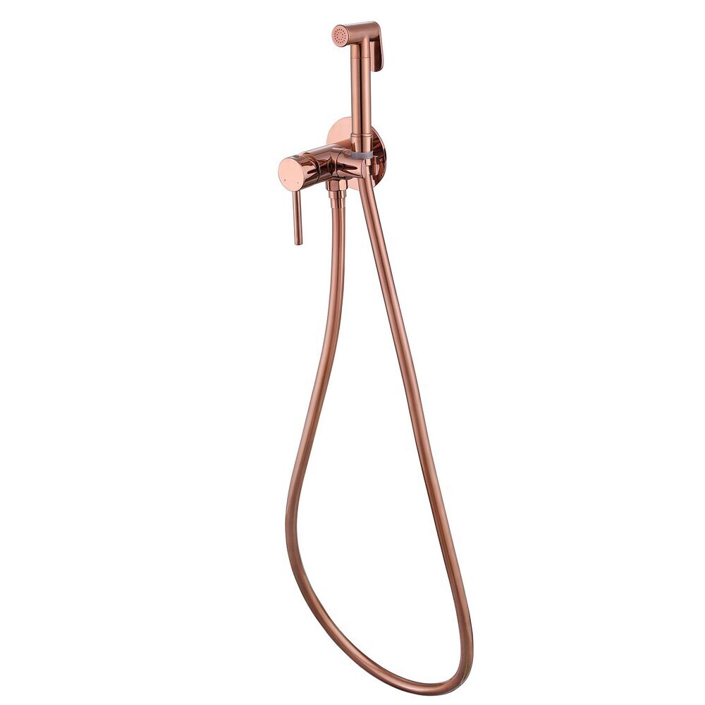 original-8126.jpg Смеситель с гигиеническим душем встраиваемый Abber Wasser Kreis со скрытой частью в комплекте золото (AF8125RG) — изображение 1