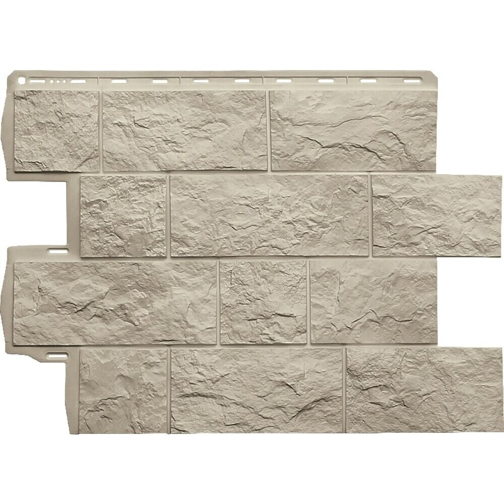 original-8283.jpg Панель фасадная Альта-Профиль Туф Эко 680х560 мм кремовый — изображение 1