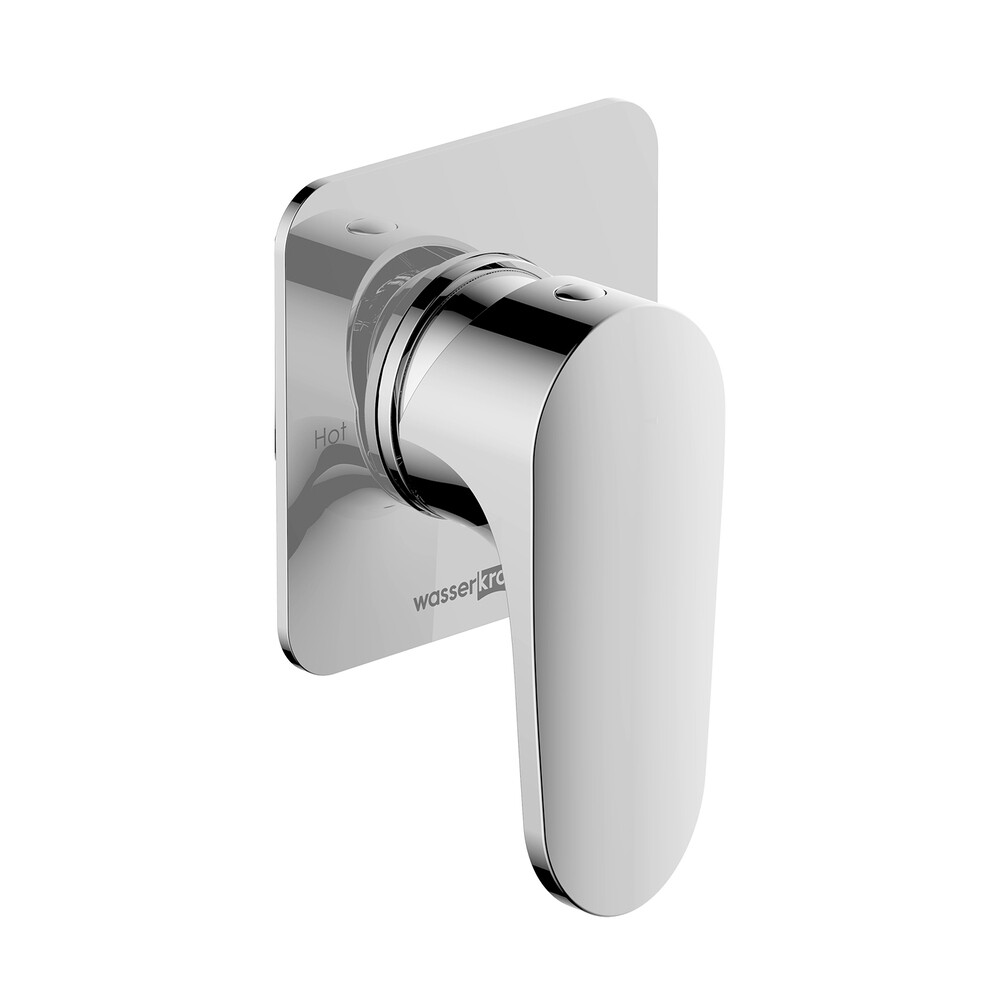 original-8333.jpg Смеситель для душа встраиваемый WasserKraft Weida однорычажный с переключателем без лейки хром (3151) — изображение 1