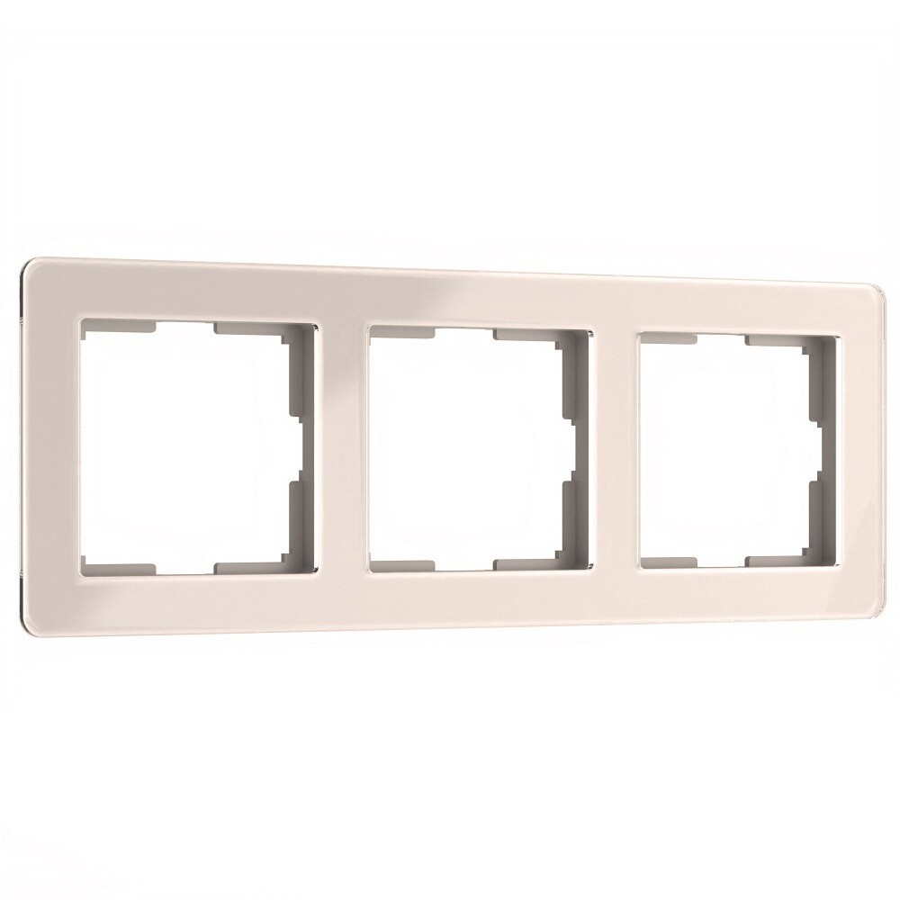 original-8384.jpg Рамка Werkel Acrylic трехместная айвори (a060539) — изображение 1