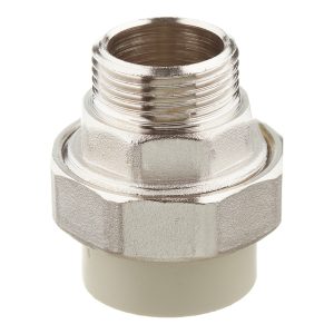 Муфта полипропиленовая FV-Plast разъемная (американка) 32 мм х 1 НР(ш) (237032)