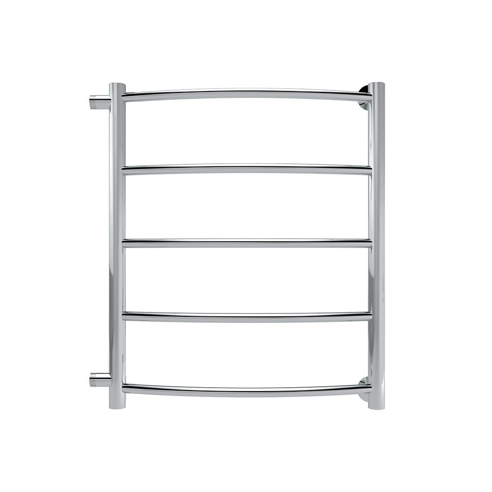 original-844.jpg Полотенцесушитель водяной Indigo Arc 600х500 мм лесенка с боковым подключением 500 мм хром — изображение 1