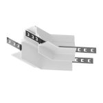 Коннектор для магнитного шинопровода L-образный Maytoni Technical Gravity белый (TRA010CLO-42W)