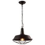 Светильник подвесной Arte Lamp Pandora E27 60 Вт 2 кв.м (A9183SP-1BK)