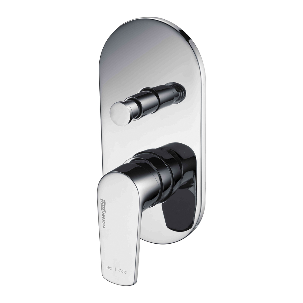 original-8631.jpg Смеситель для душа встраиваемый WasserKraft Dill однорычажный хром (6161) — изображение 1