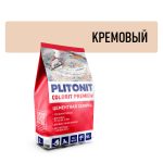 Затирка цементная Plitonit Colorit 7506C кремовая 2 кг