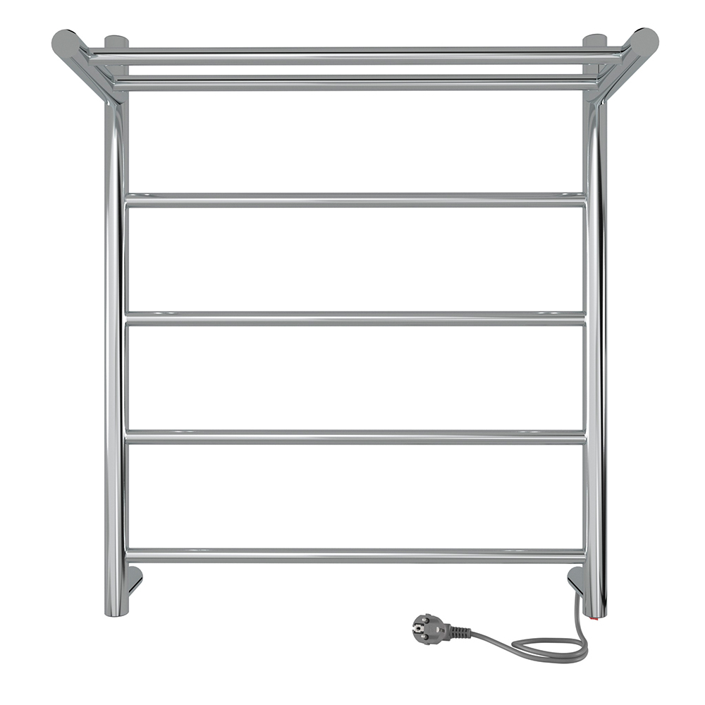 original-872.jpg Полотенцесушитель электрический Indigo Line с полкой 600х525 мм 65 Вт хром — изображение 1