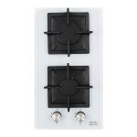 Варочная панель газовая Krona Calore 30 2 конфорки белая