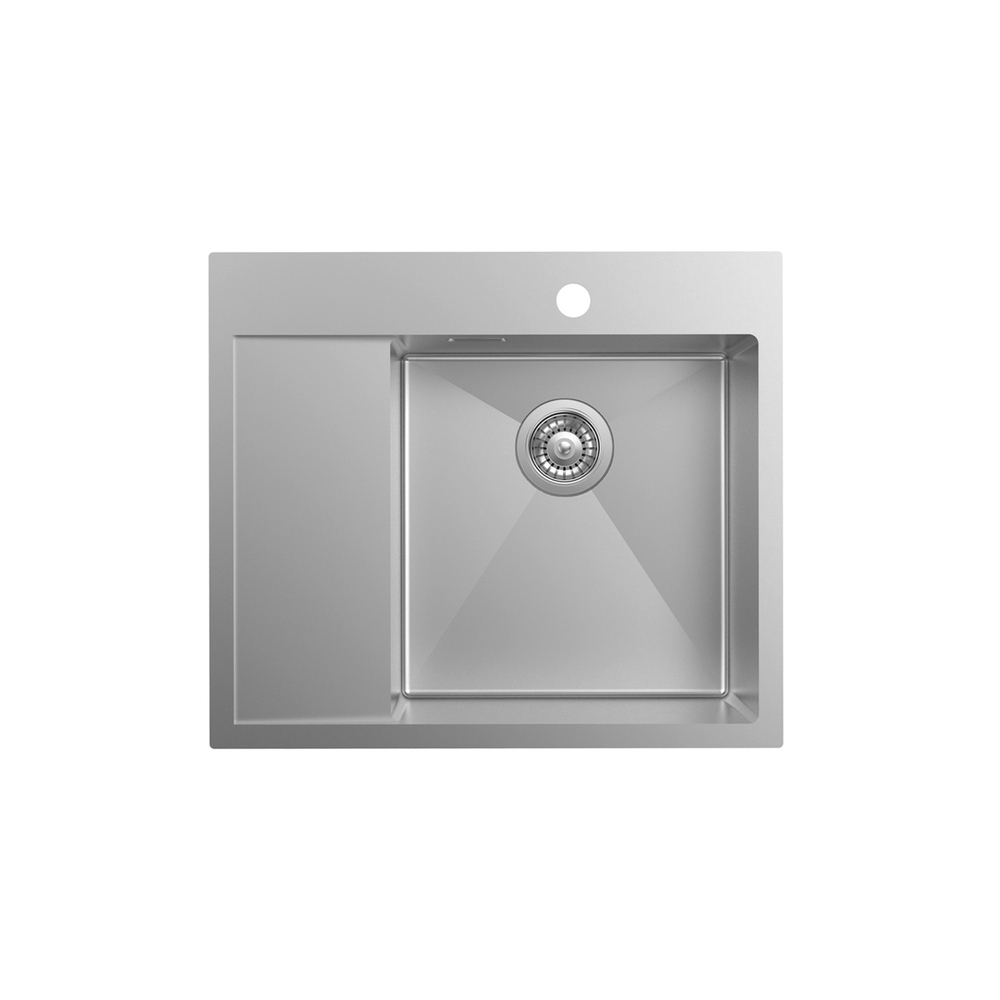 original-8769.jpg Мойка для кухни Iddis Haze 59х51х20 см врезная правая с крылом сталь сатин (HAZ59SRi77) — изображение 1