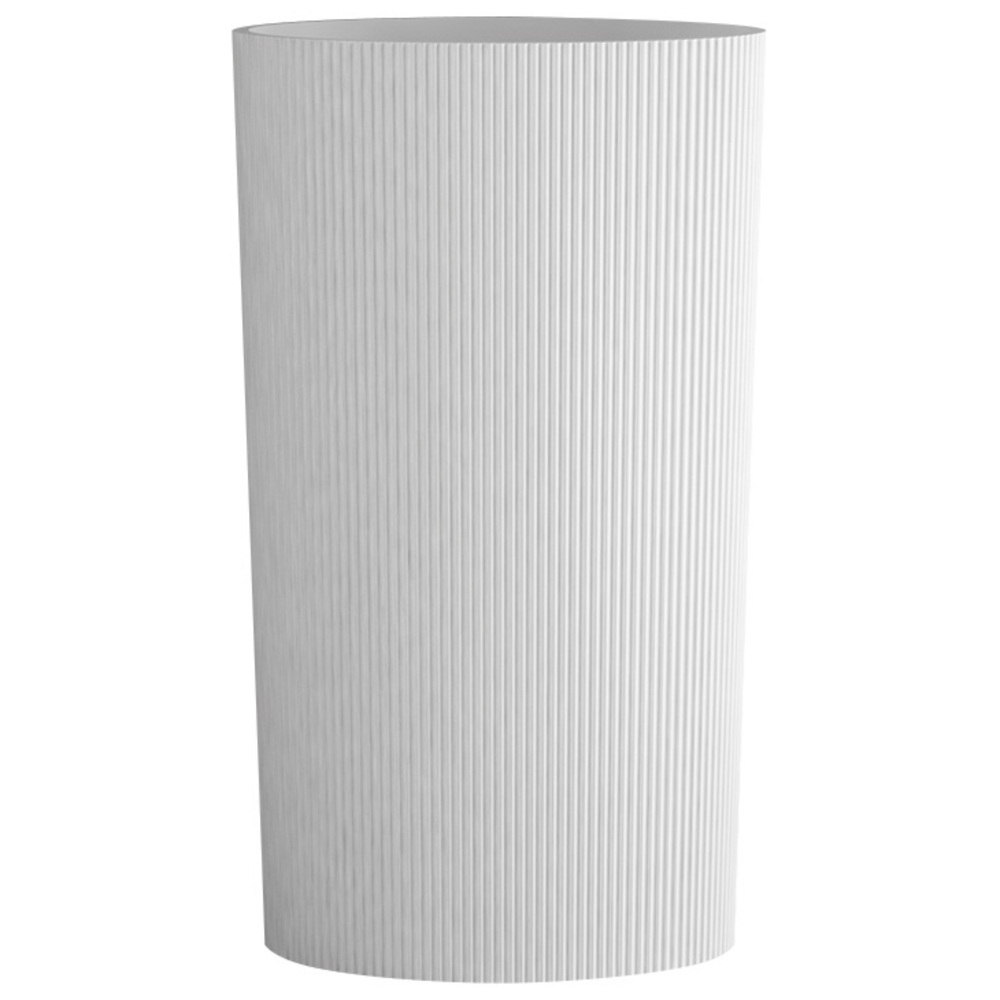 original-8887.jpg Раковина Abber Stein 500 мм напольная белая матовая (AS2504-H) — изображение 1