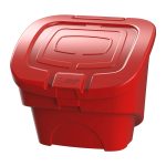 Ящик для песка и реагентов полиэтиленовый Polimer Group красный 90 л