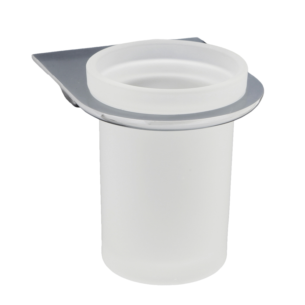 original-8920.jpg Стакан для ванной WasserKraft Kammel с держателем стекло матовый/металл хром (K-8328) — изображение 1