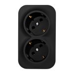 Розетка Legrand Quteo накладная черная (782470)