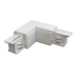 Коннектор для трехфазного шинопровода L-образный Maytoni Technical Trinity белый (TRA005CL-31W-R)