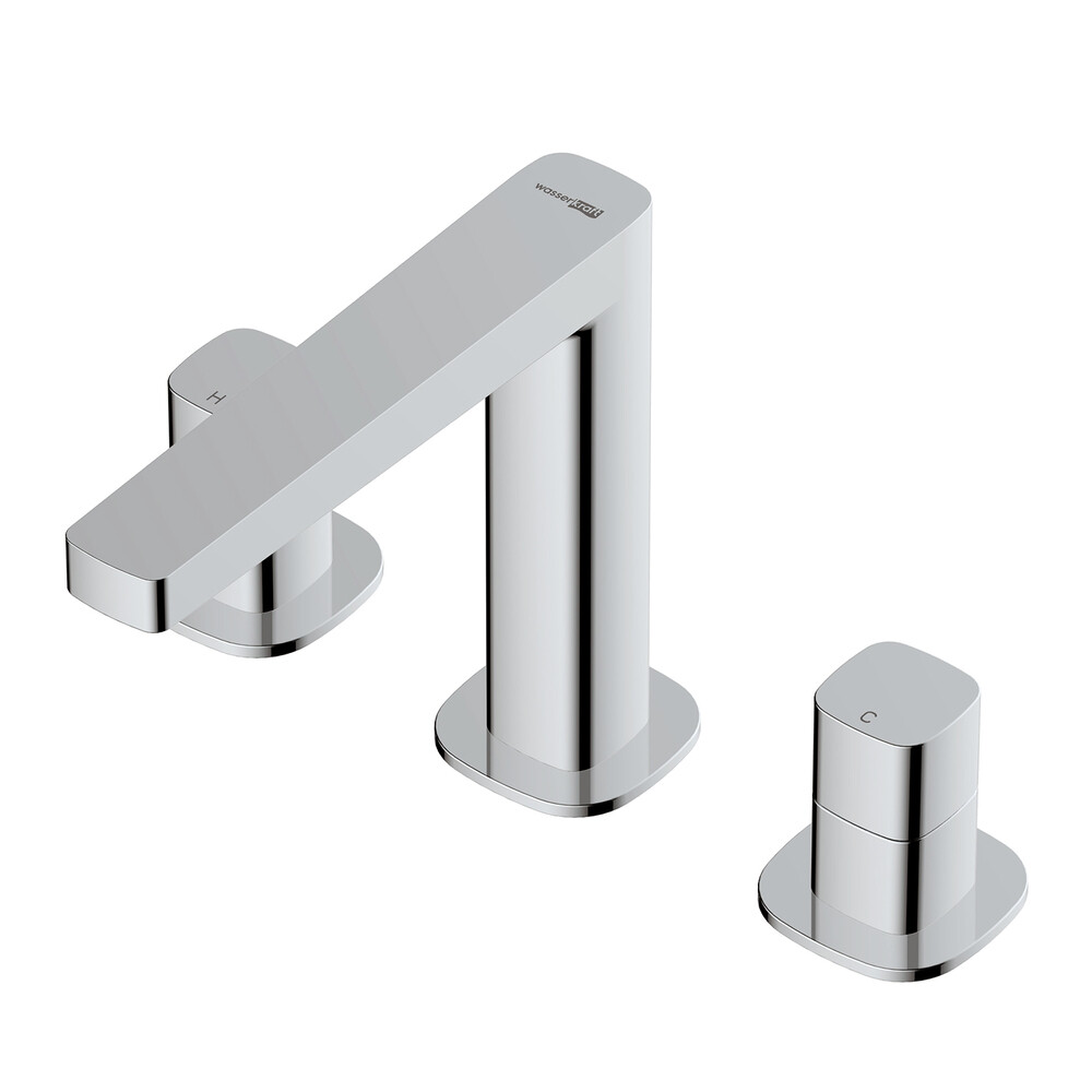 original-9254.jpg Смеситель для раковины встраиваемый WasserKraft Naab хром двухвентильный (8635) — изображение 1