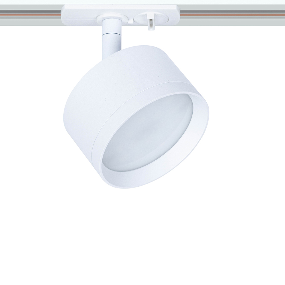 original-9369.jpg Трековый светильник однофазный Arte Lamp Intercrus 15 Вт GX53 2 кв.м белый (A5547PL-1WH) — изображение 1