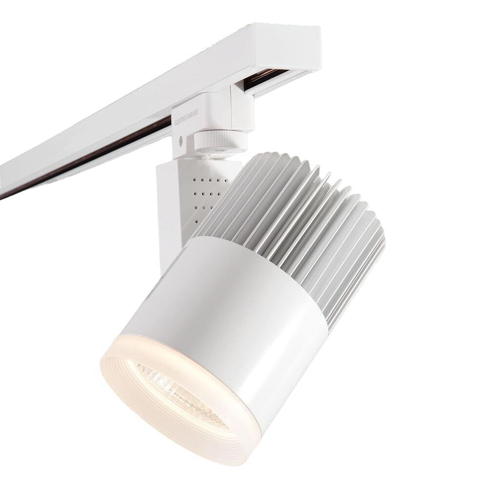 original-9425.jpg Светодиодный трековый светильник однофазный Elektrostandard Accord 4200К 20 Вт 12 кв.м белый (a039437) — изображение 1