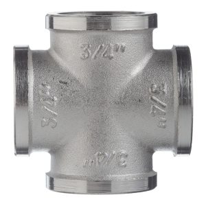 Крестовина Valtec 3/4 ВР(г) х 3/4 ВР(г) х 3/4 ВР(г) х 3/4 ВР(г) латунная (VTr.760.N.0005)