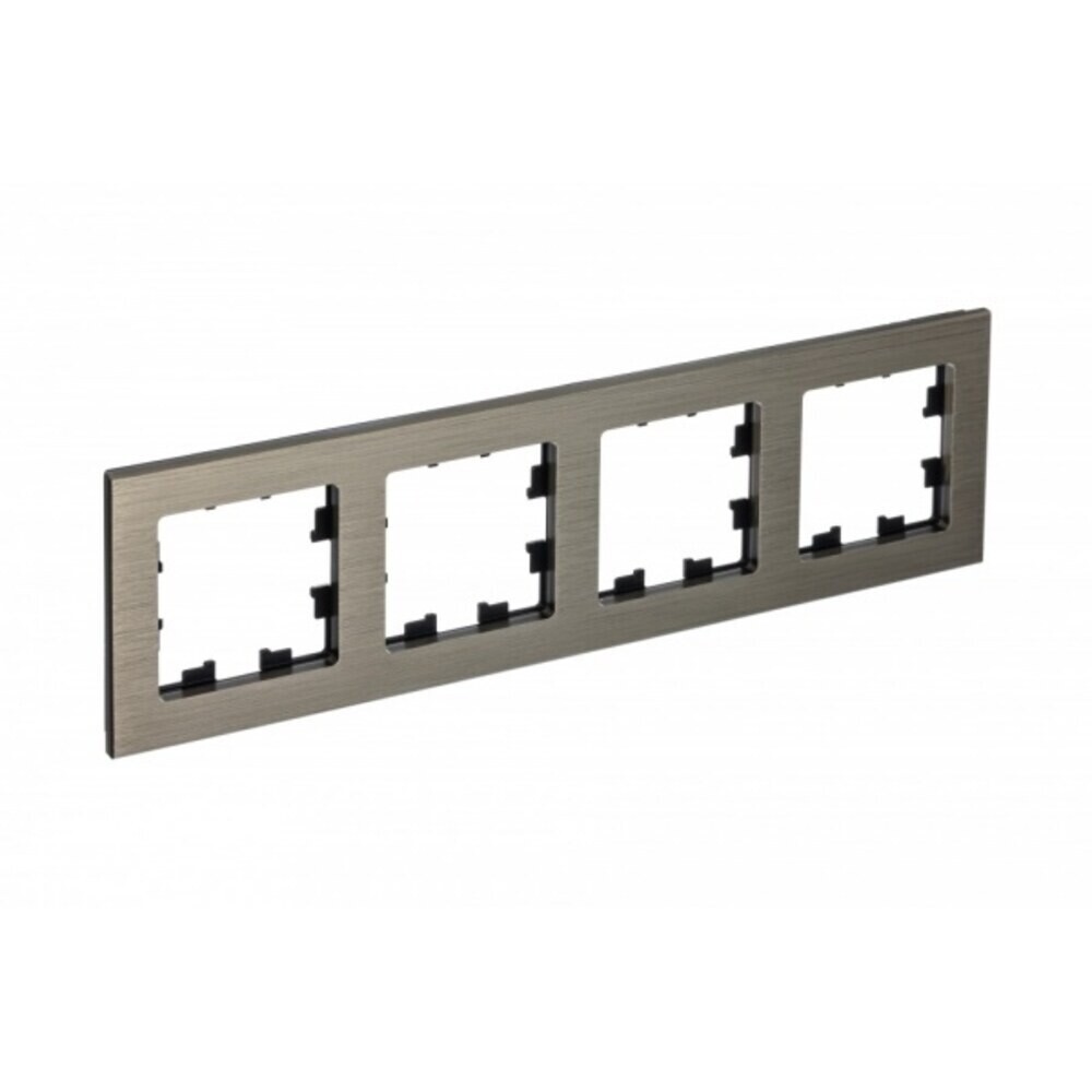 original-9564.jpg Рамка Systeme Electric AtlasDesign Nature четырехместная латунь (ATN312204) — изображение 1