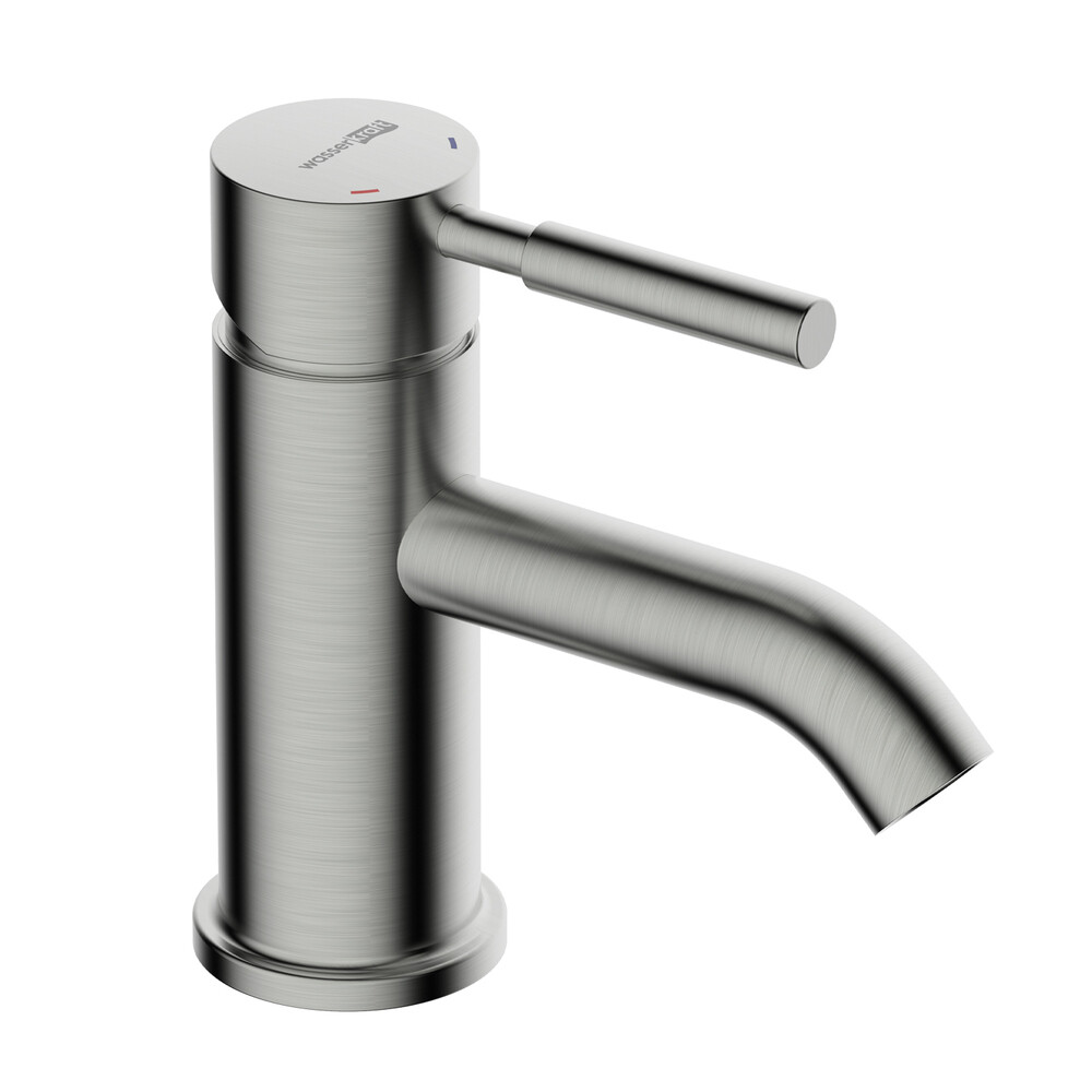 original-9568.jpg Смеситель для раковины WasserKraft Wern никель однорычажный (4205) — изображение 1