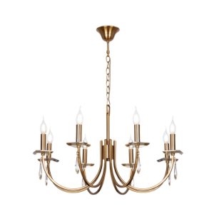 Люстра подвесная Freya Forte E14 320 Вт 21,33 кв.м (FR1006PL-08G)