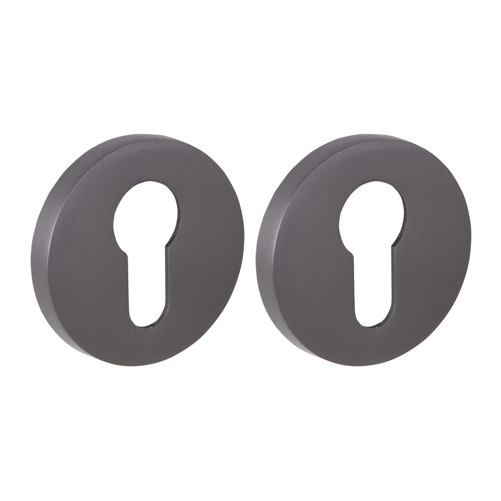 original-9602.jpg Ключевина Fuaro GR-23 круглая розетка графит (46875) — изображение 1