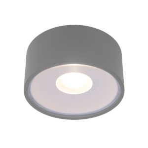 Светильник светодиодный садово-парковый накладной Elektrostandard Light LED серый 52 мм 4000К 12 Вт IP65 (35141/H)