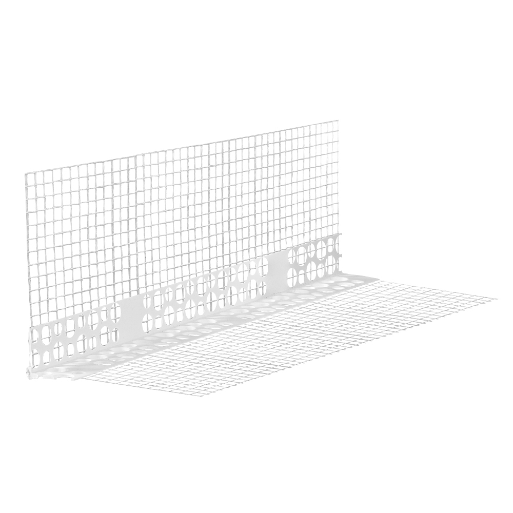 original-9676.jpg Профиль углозащитный Profigips пластиковый с сеткой 100х150 мм 2,5 м ГОСТ — изображение 1