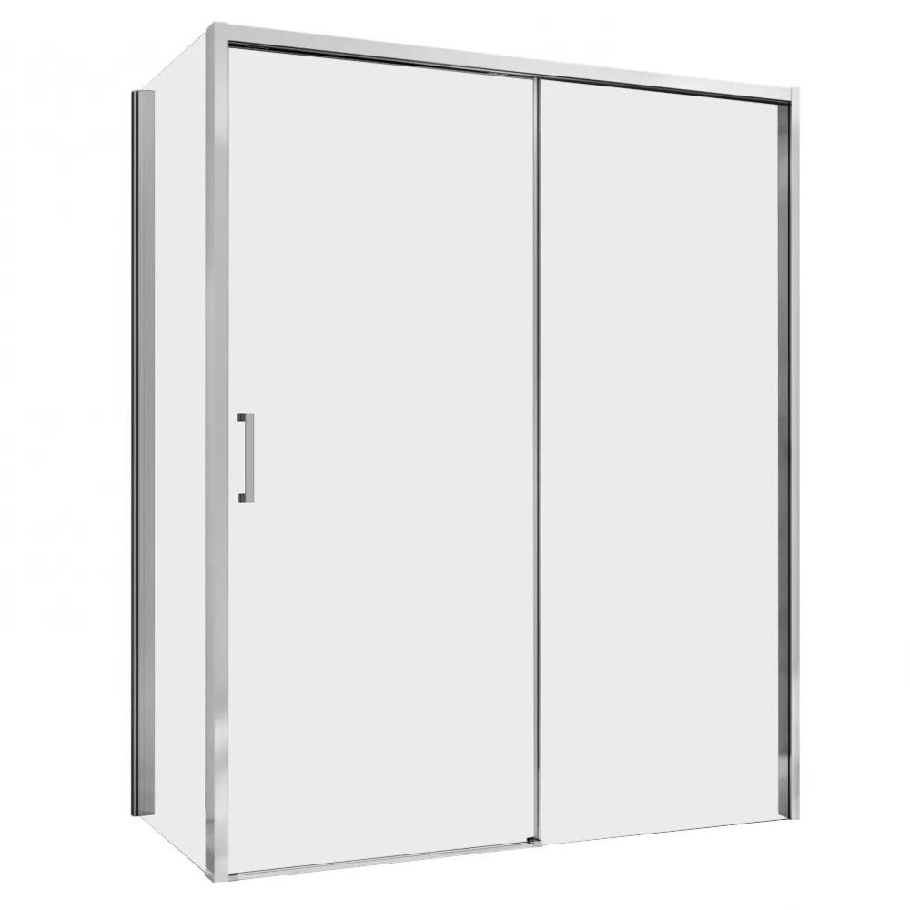 original-9713.jpg Душевой уголок Abber Komfort хром 120х100х200 см прямоугольник стекло прозрачное 8 мм (AG93120-S102) — изображение 1