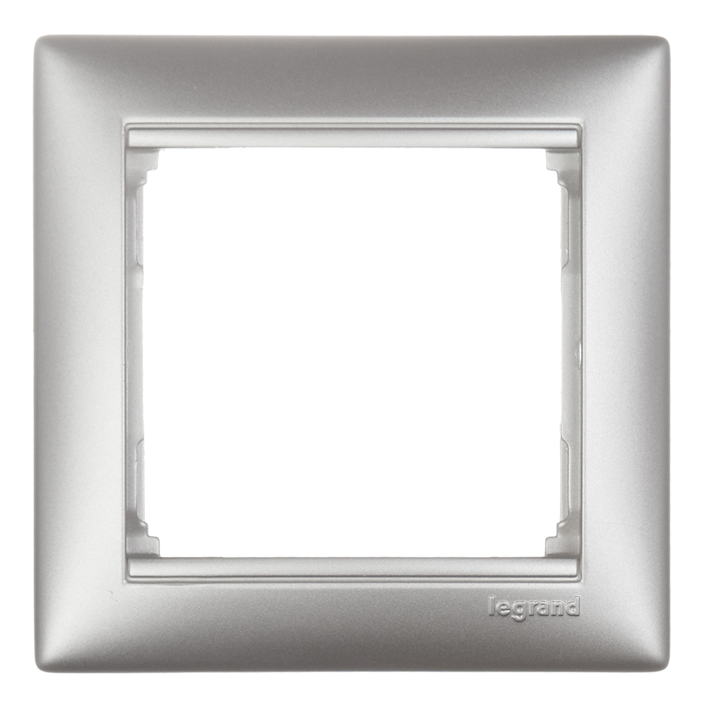 original-9736.jpg Рамка Legrand Valena одноместная алюминий (694330) — изображение 1