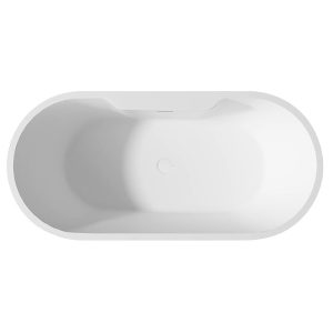 Ванна акриловая Abber 160х80 см отдельностоящая с ножками (AB9299-1.6)