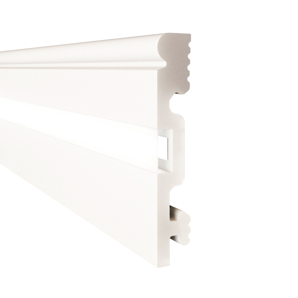 original-9762.jpg Плинтус экополимер Солид 80х14х2000 мм белый с рассеивателем (1 UHD 17/80CL) — изображение 1