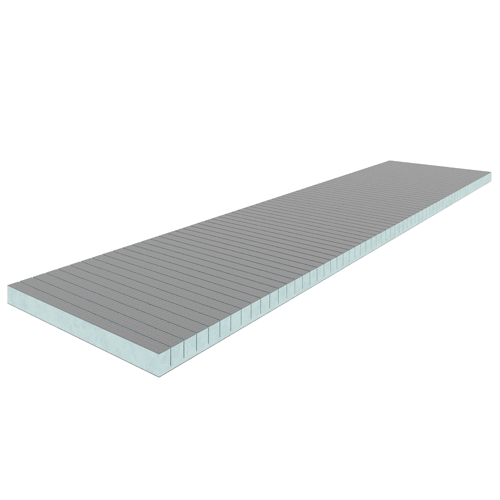 original-9857.jpg Плита теплоизоляционная Teplofom+ 50х600х2500 мм с двухсторонним полимерцементным слоем с поперечным пропилом — изображение 1