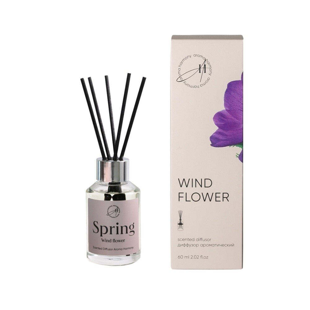 original-9884.jpg Аромадиффузор с палочками Aroma Harmony Wind flower 60 мл — изображение 1