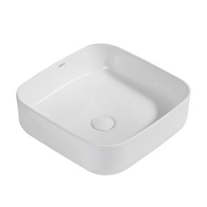 Раковина Abber Rechteck 39 см накладная белая (AC2211)