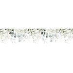 Панель стеновая ПВХ для кухни 3000х600х1 мм акварельная флора