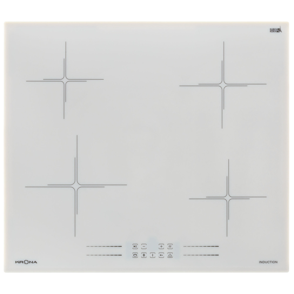 original-9996.jpg Варочная панель индукционная Krona Farbe 60 4 конфорки белая — изображение 1